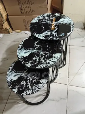 Executive 3-in-1 Glass Effect Coffee Table