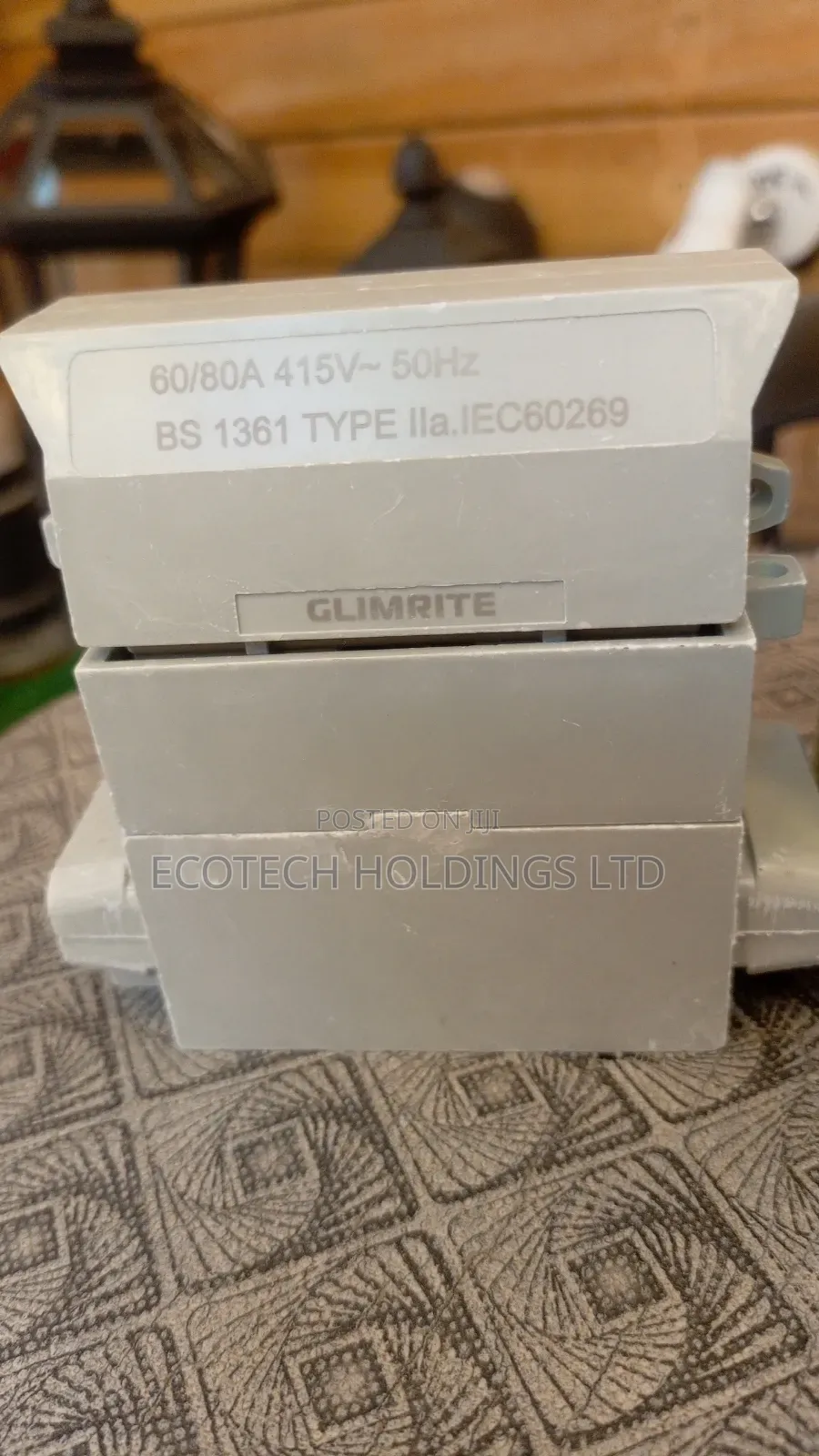 Glimrite Single Cut Out Fuse