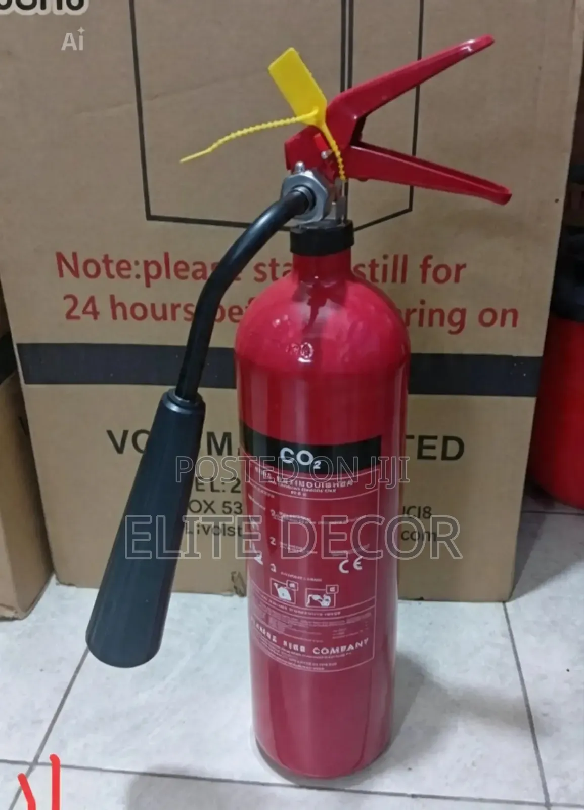 2kg Carbon Dioxide (CO2) Fire Extinguisher – Electrical & Flammable