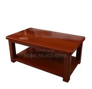Coffee Table; Premium Solid Mahogany Table for Modern Home Interiors