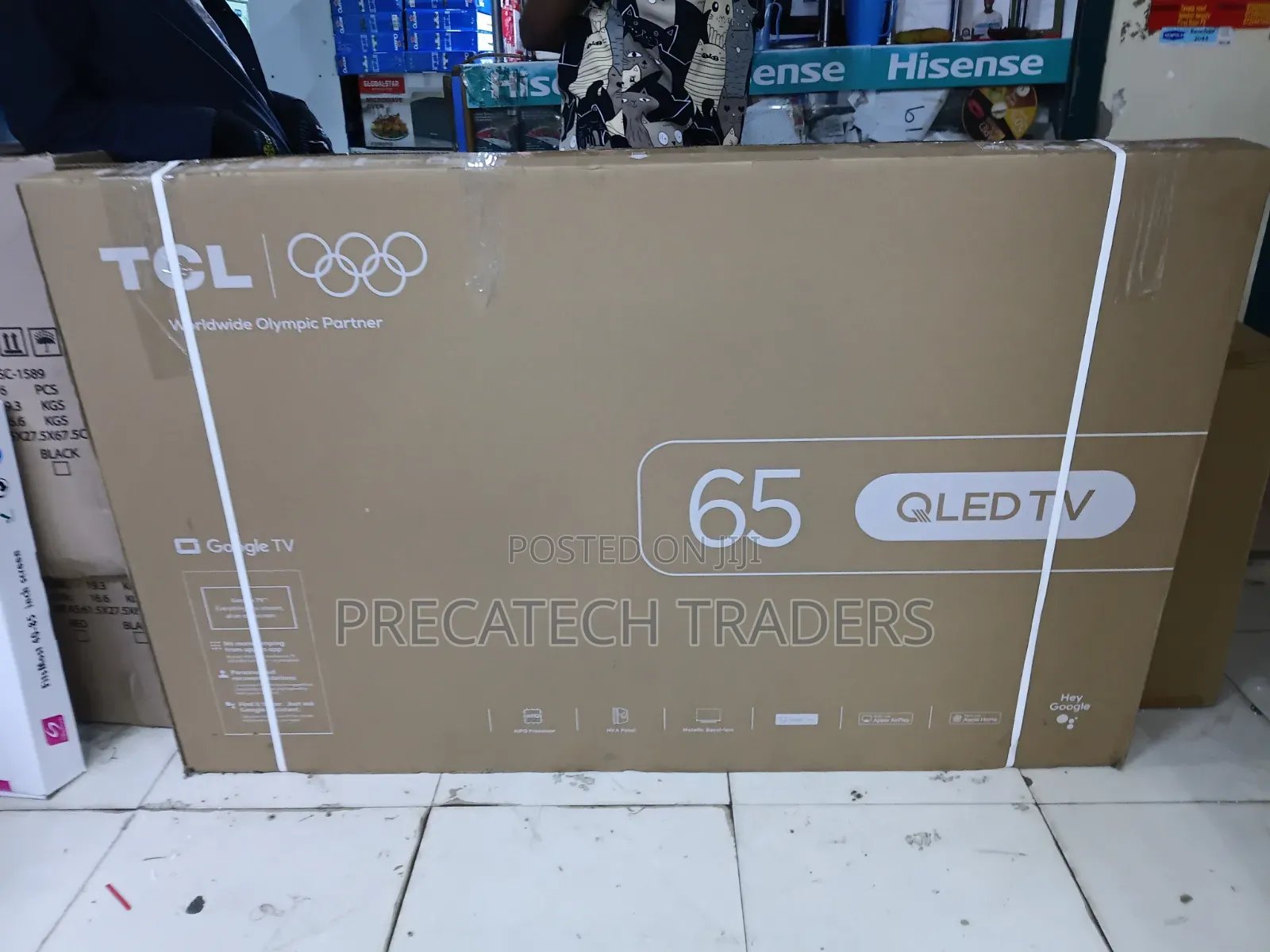 TCL 65 Inch QLED Google Smart TV
