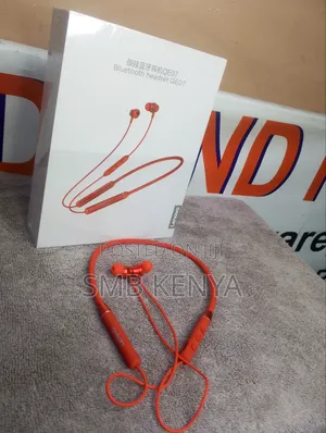 Lenovo QE07 Bluetooth Neckband HD Stereo Sound