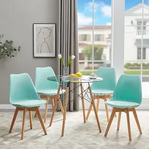 Round Dining Table. New Design Strong and Durable for Dining Area