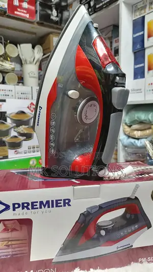 Premier Electric Steam Iron With Water Spray Feature