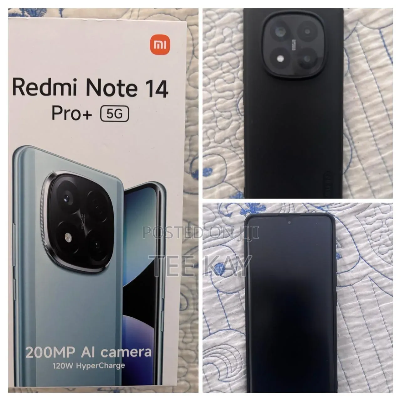 Xiaomi Redmi Note 14 Pro+ 5G 256 GB Black