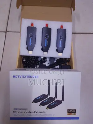 Wireless HDMI Extender 50M Full HD 1080P | 1 Transmitter + 2 Receivers