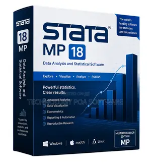 Stata/Mp 18 Data Analysis Software