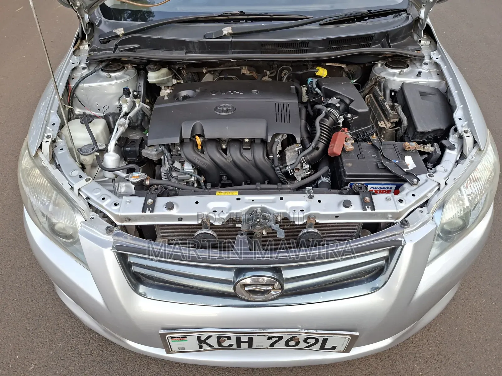 Toyota Corolla Fielder 2011 Silver