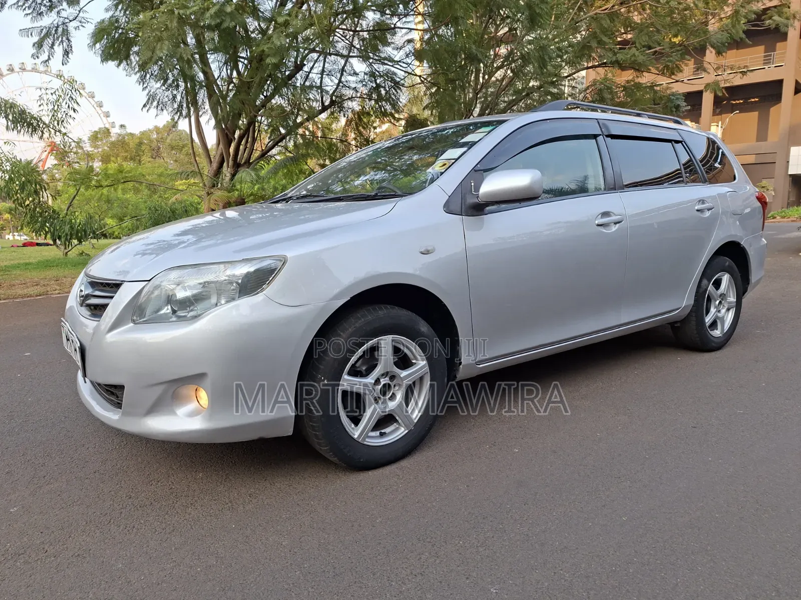 Toyota Corolla Fielder 2011 Silver