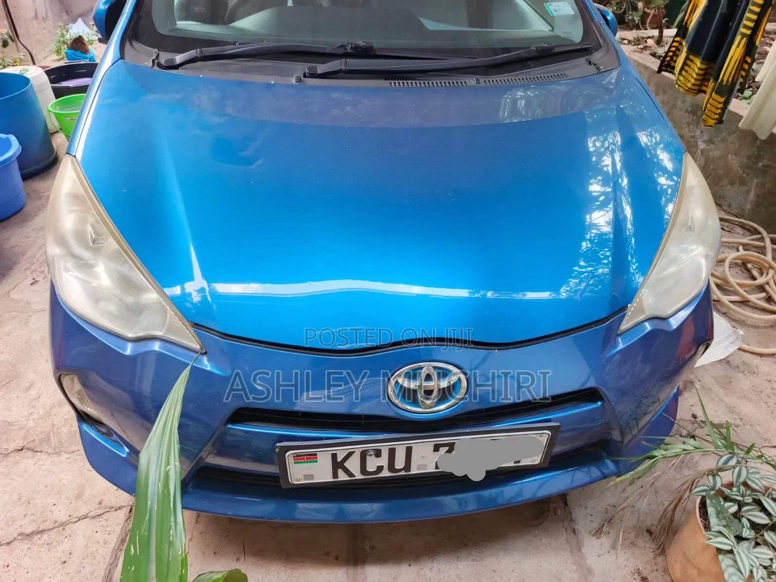 Toyota Aqua 2012 Blue
