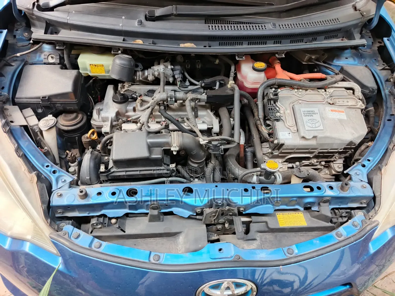 Toyota Aqua 2012 Blue