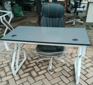 1.2m Meter Metallic Computer/Laboratory/Study Table+C35 Chair
