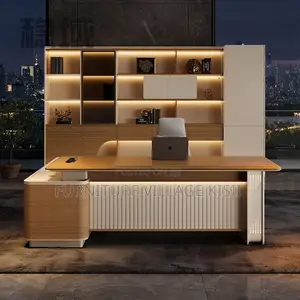 2.2 Meters L-Shaped Executive Desk