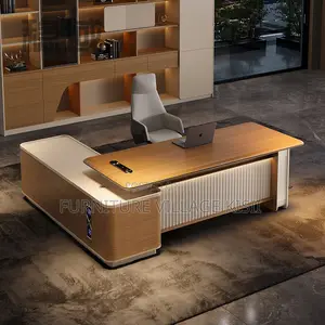 2.2 Meters L-Shaped Executive Desk