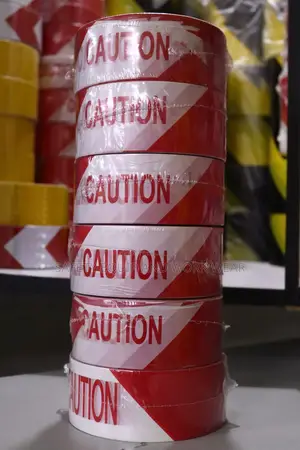 Red White Caution Tape