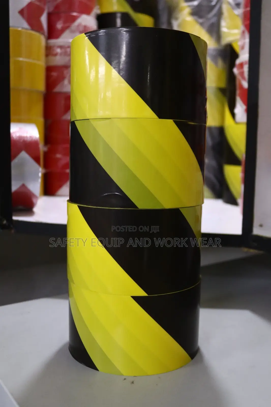Yellow Black Caution Tape
