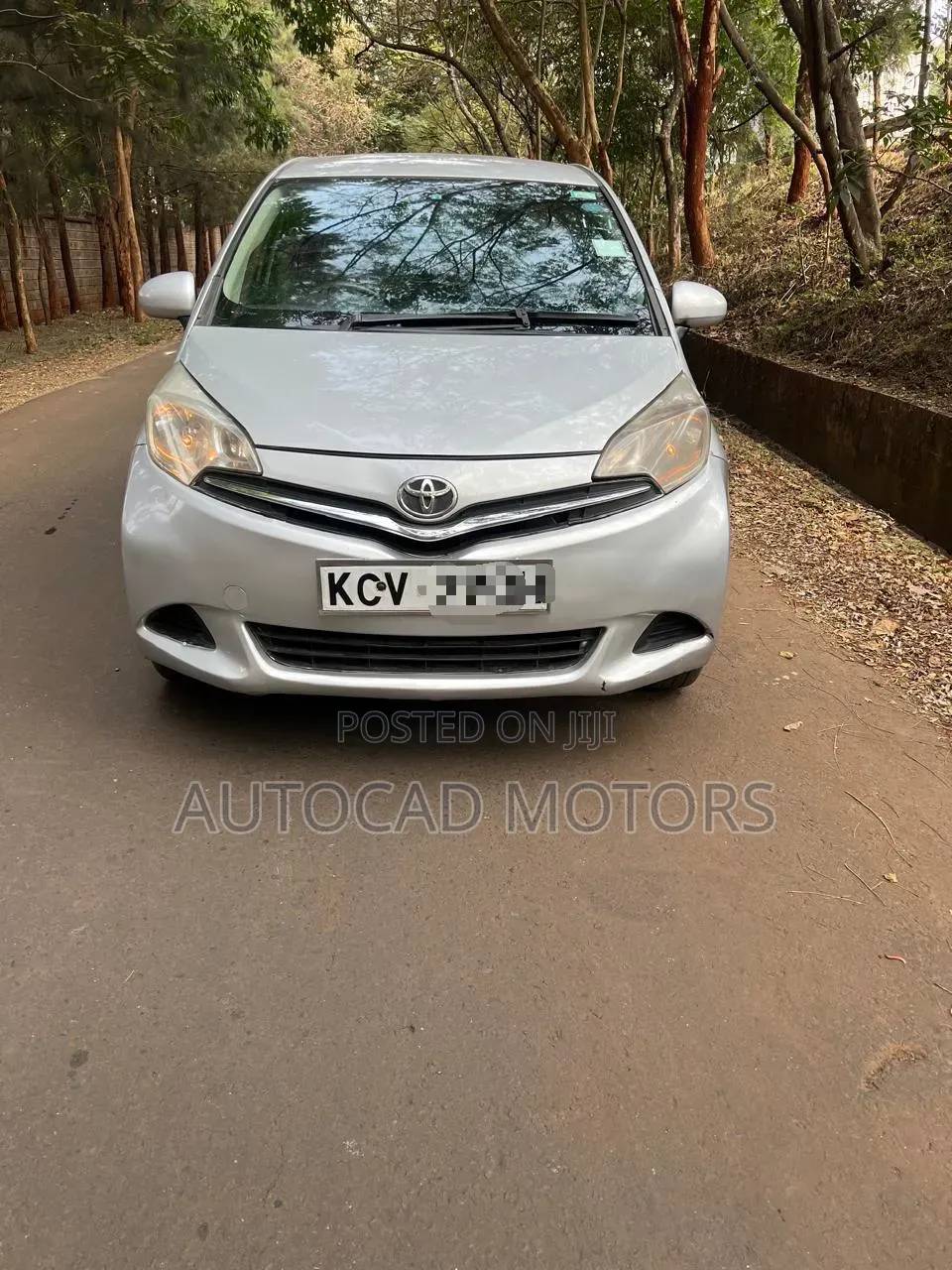 Toyota Ractis 2012 Silver