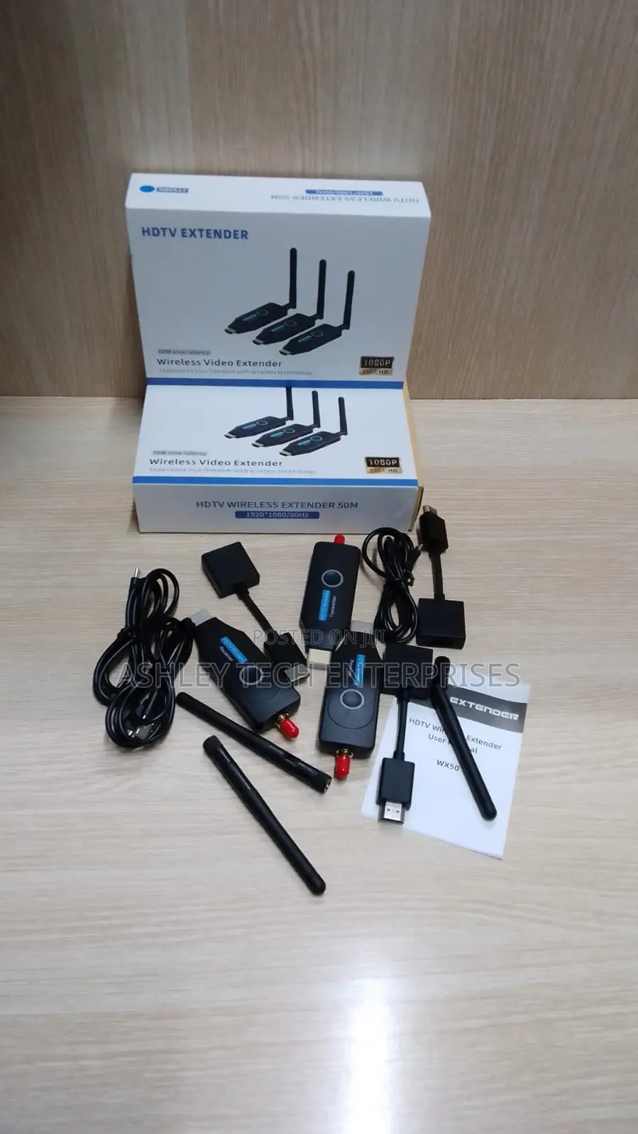 VisionPro 50M Wireless HDMI Video Extender – Stable Wireless Streaming