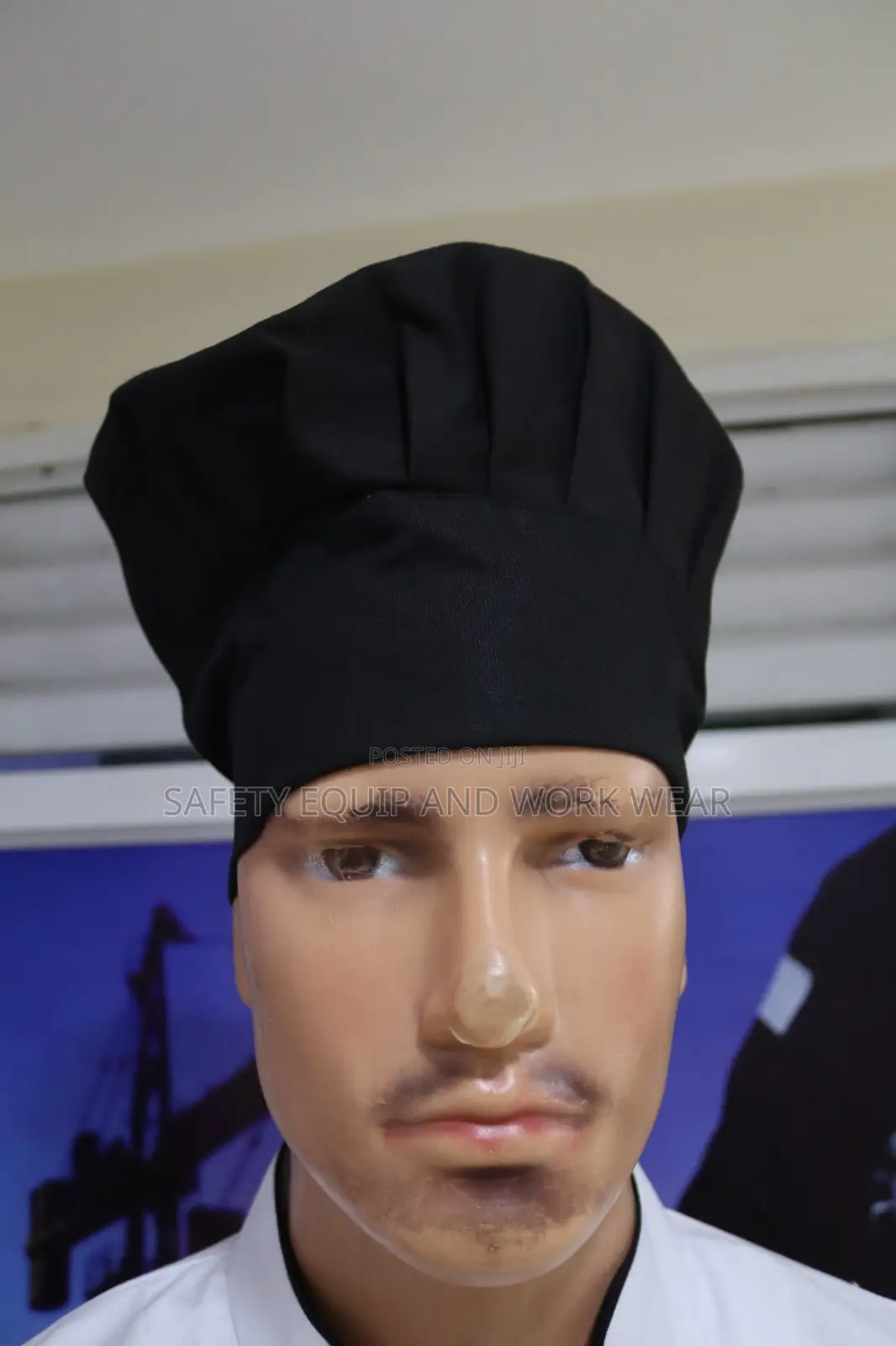 Black Chef Hat