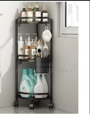 Multi-Layer Triangular Corner Storage Rack