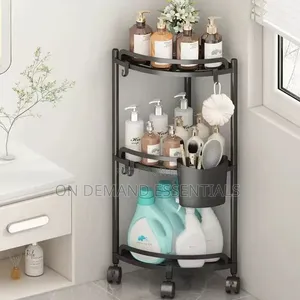 Multi-Layer Triangular Corner Storage Rack
