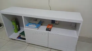 Quality White TV Stand