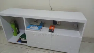 Quality White TV Stand