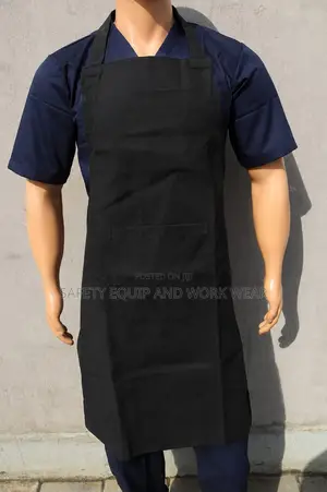 Black Full Chef Apron