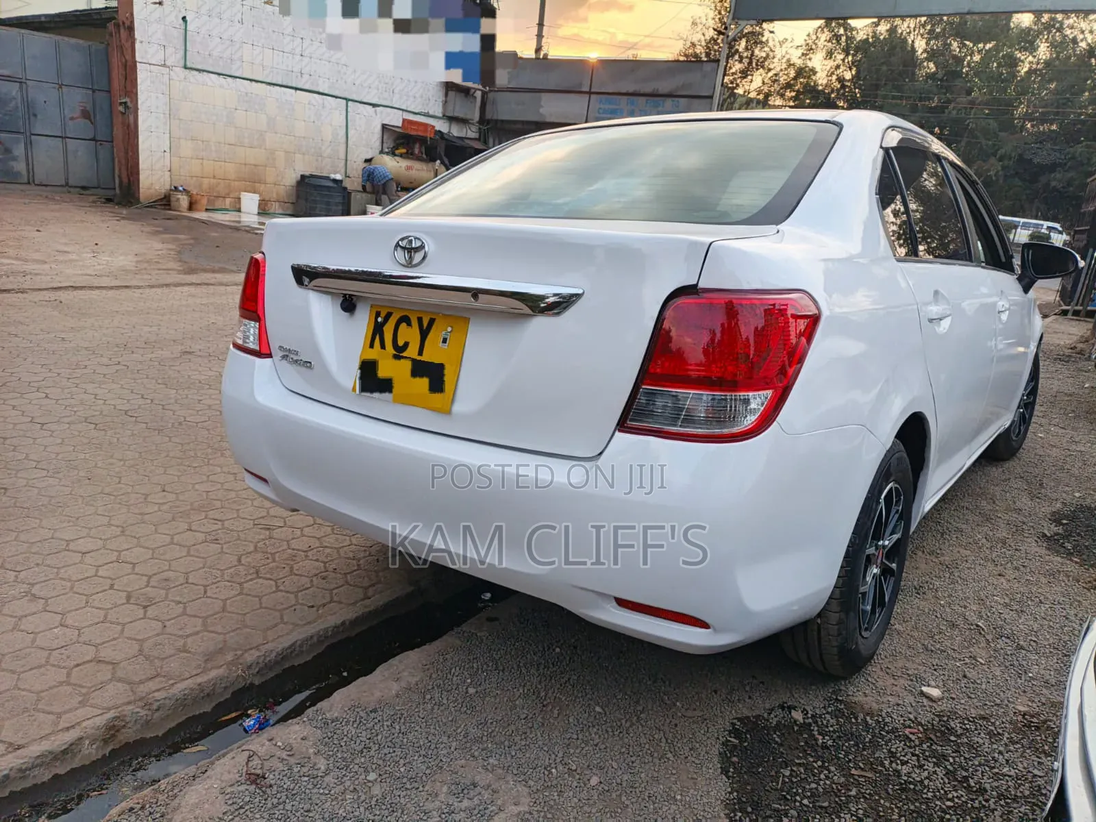 Toyota Axio 2012 White