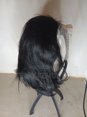 Black Pixie Wig