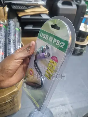 USB Type-a Two PS/2 Female Ports Purple for Keyboard, Green for Mouse