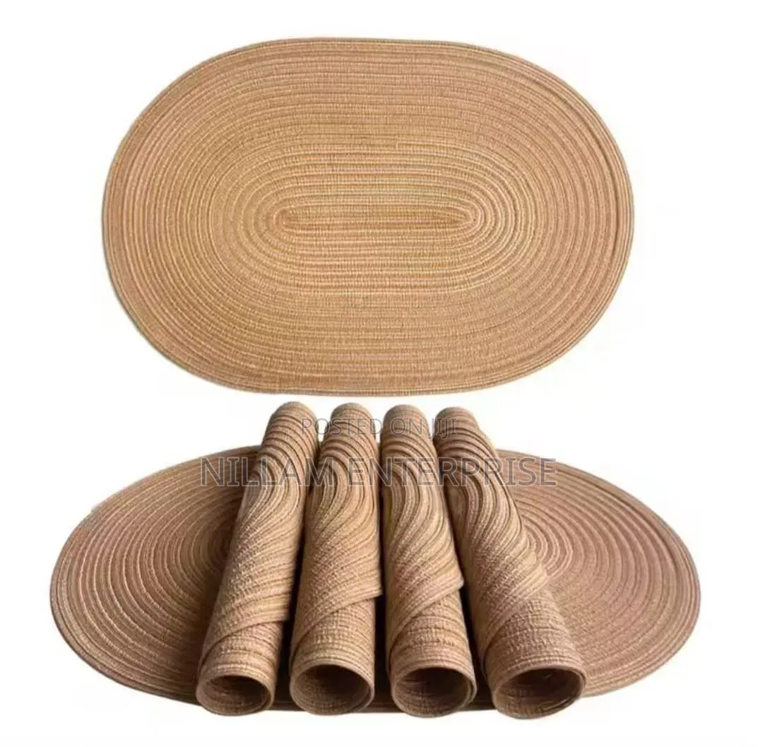 Eco-Friendly Oval Table Placemats