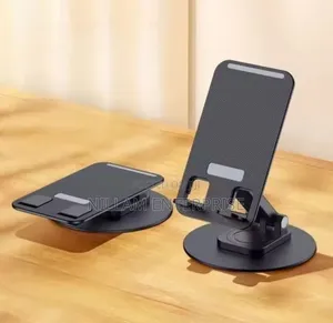 Heavy Duty Metallic Foldable Phone/Tablet Stand.