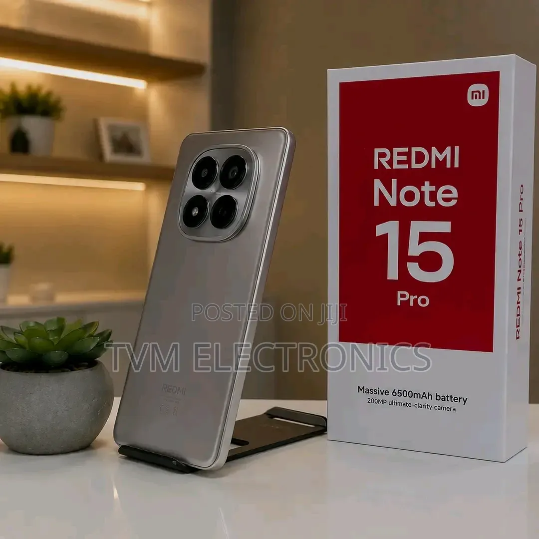 New Xiaomi Redmi Note 15 Pro 512 GB Black