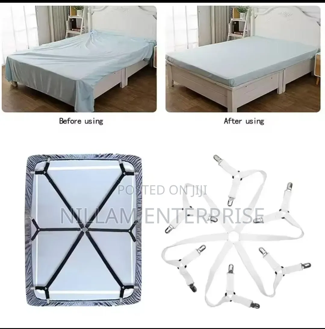 Bedsheets Fasteners 12clips/6way