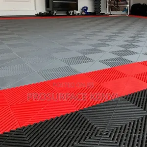 Car Wash Flooring Tiles – 18mm Thick Drainage Design