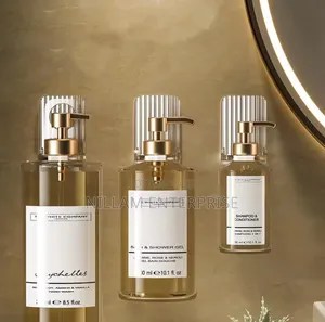 WALL Mounted Shower Gel Bottle Rack Holders 5pc