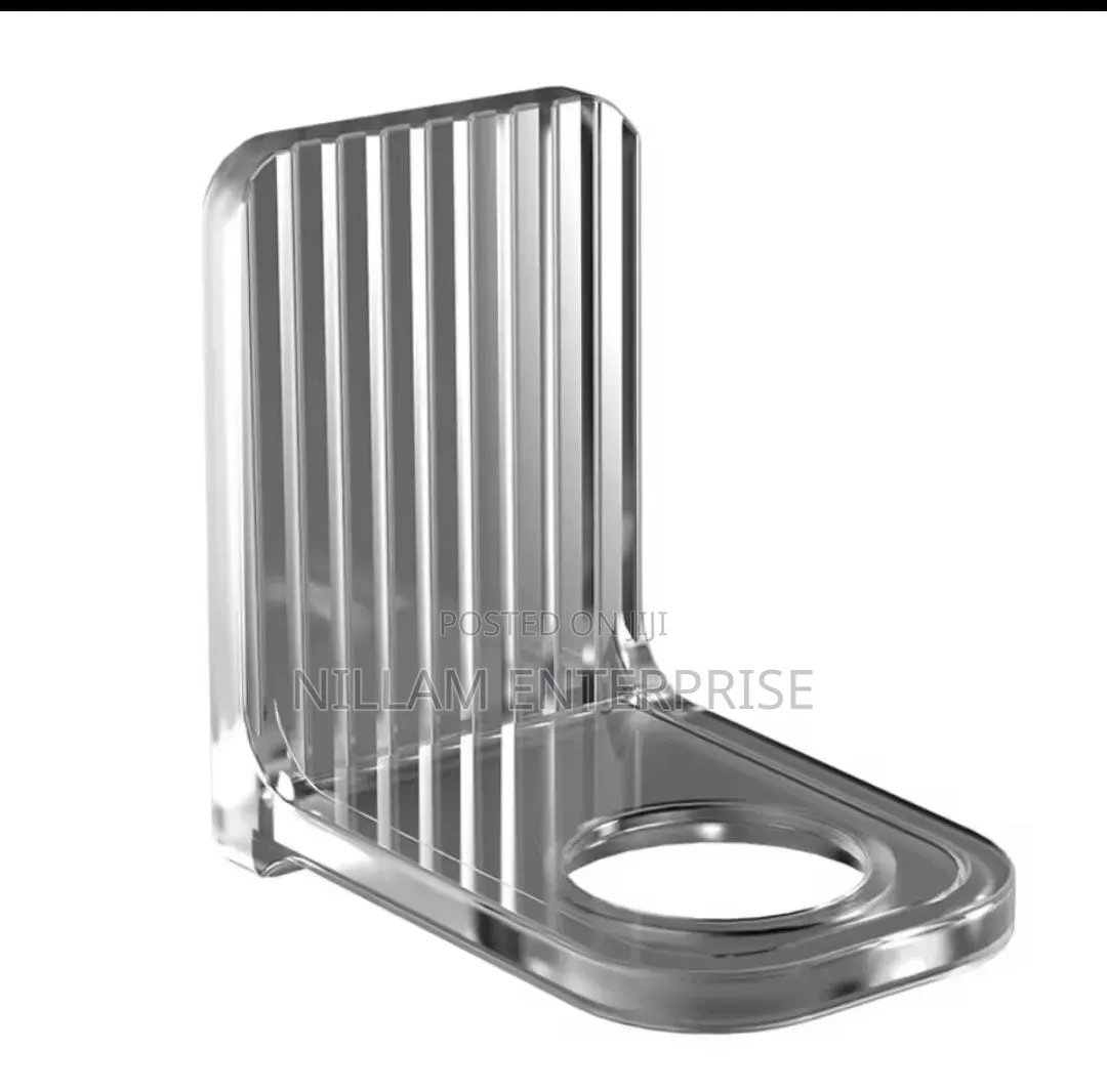 WALL Mounted Shower Gel Bottle Rack Holders 5pc