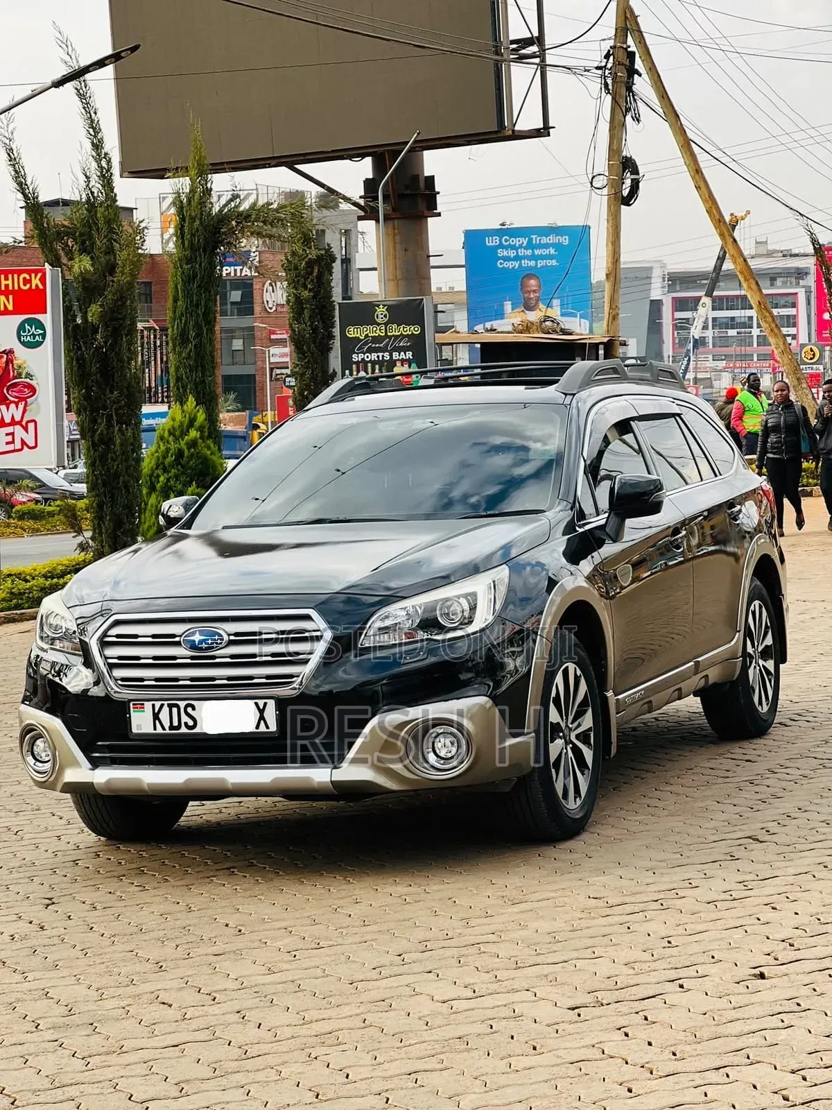 Subaru Outback 2017 Black