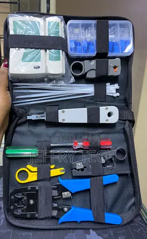 RJ45 Rj11 Rj12 Network Repair Plier Tool Kit Cable Tester Crimping