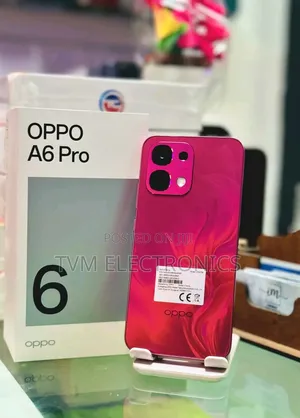 New Oppo A6 Pro 256 GB Red
