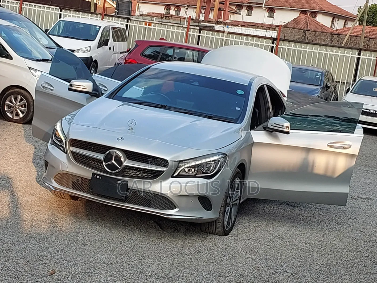 Mercedes-Benz CLA-Class 2017 Silver