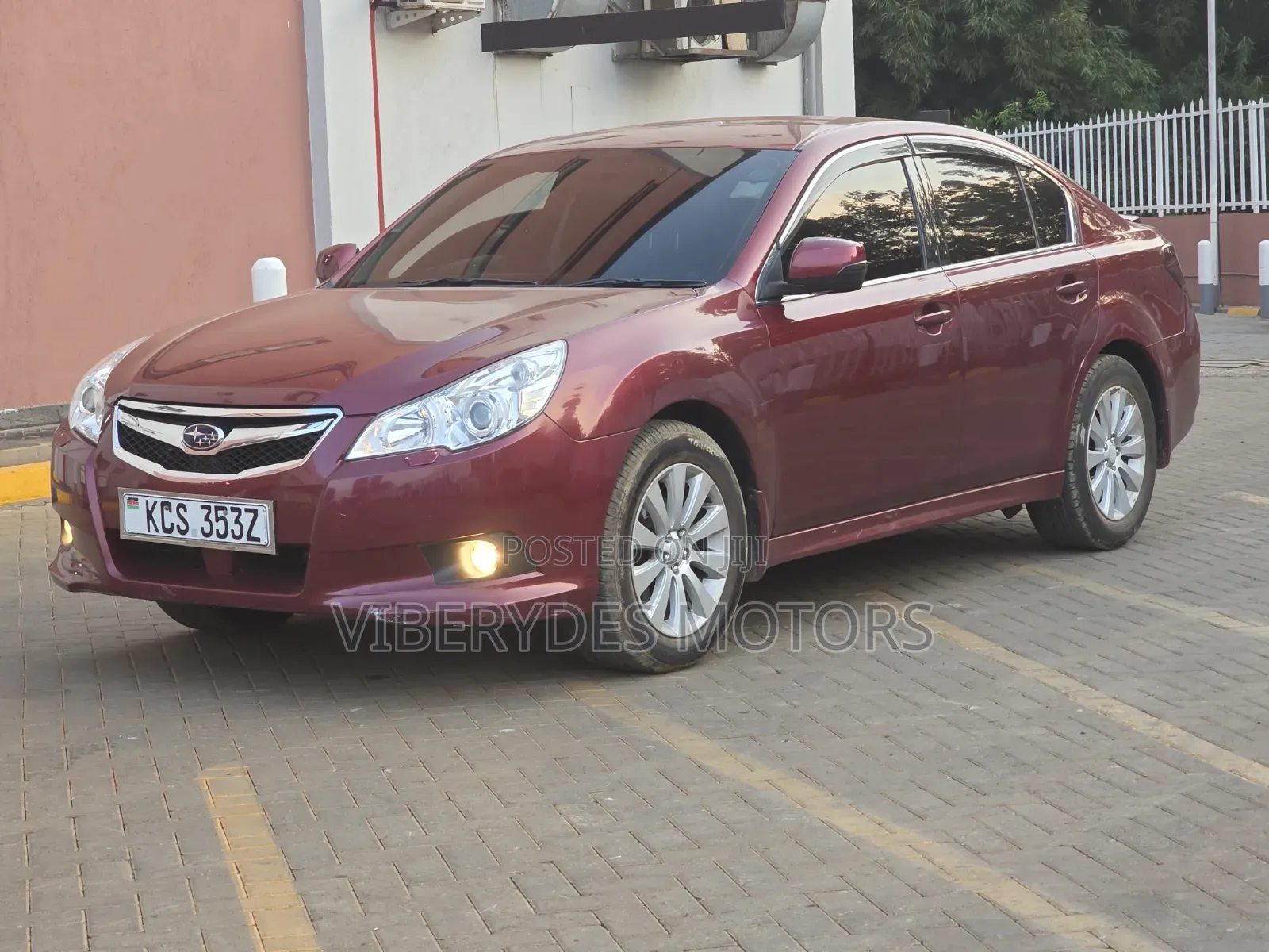 Subaru Legacy 2011 Maroon