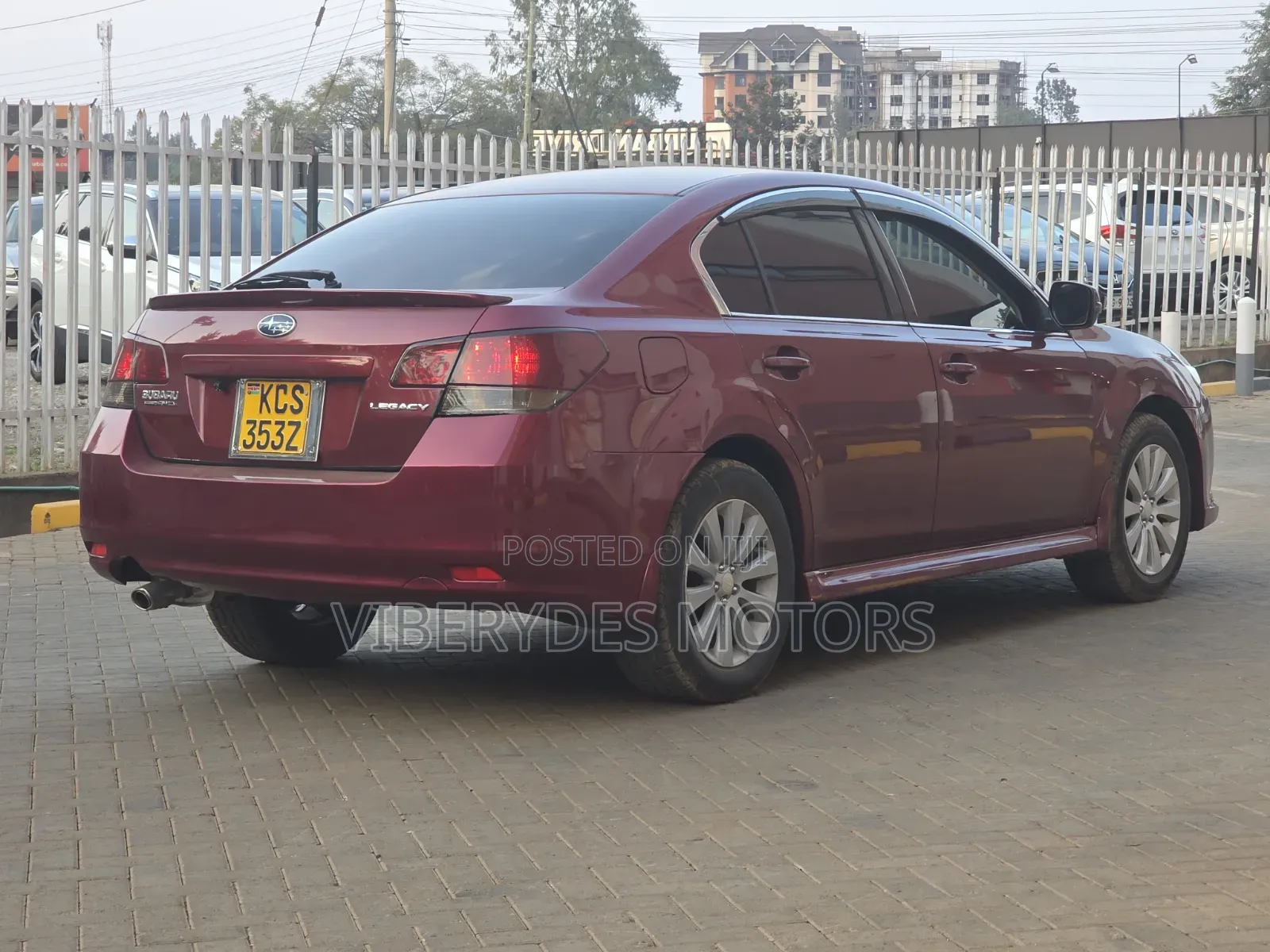 Subaru Legacy 2011 Maroon