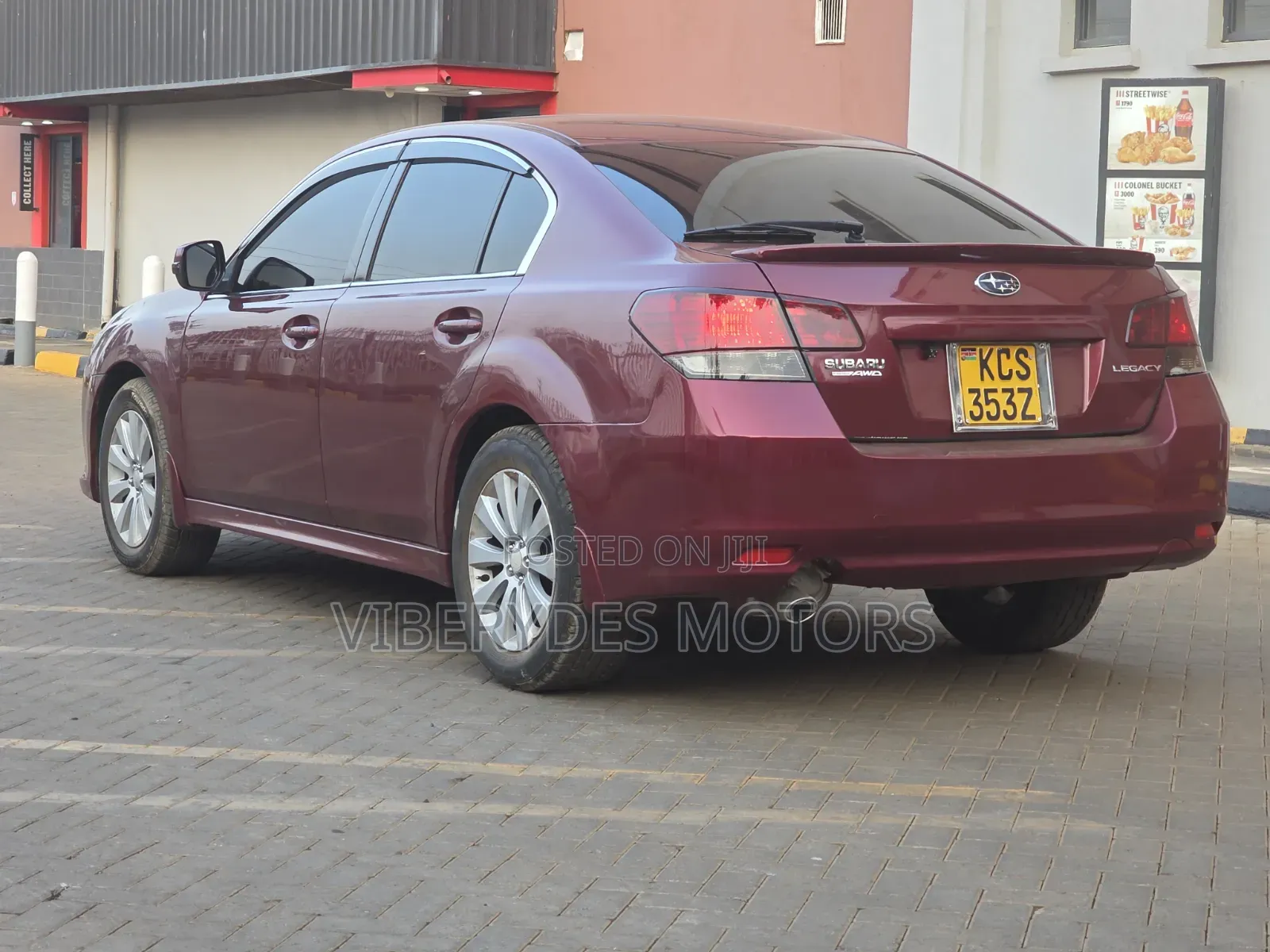 Subaru Legacy 2011 Maroon