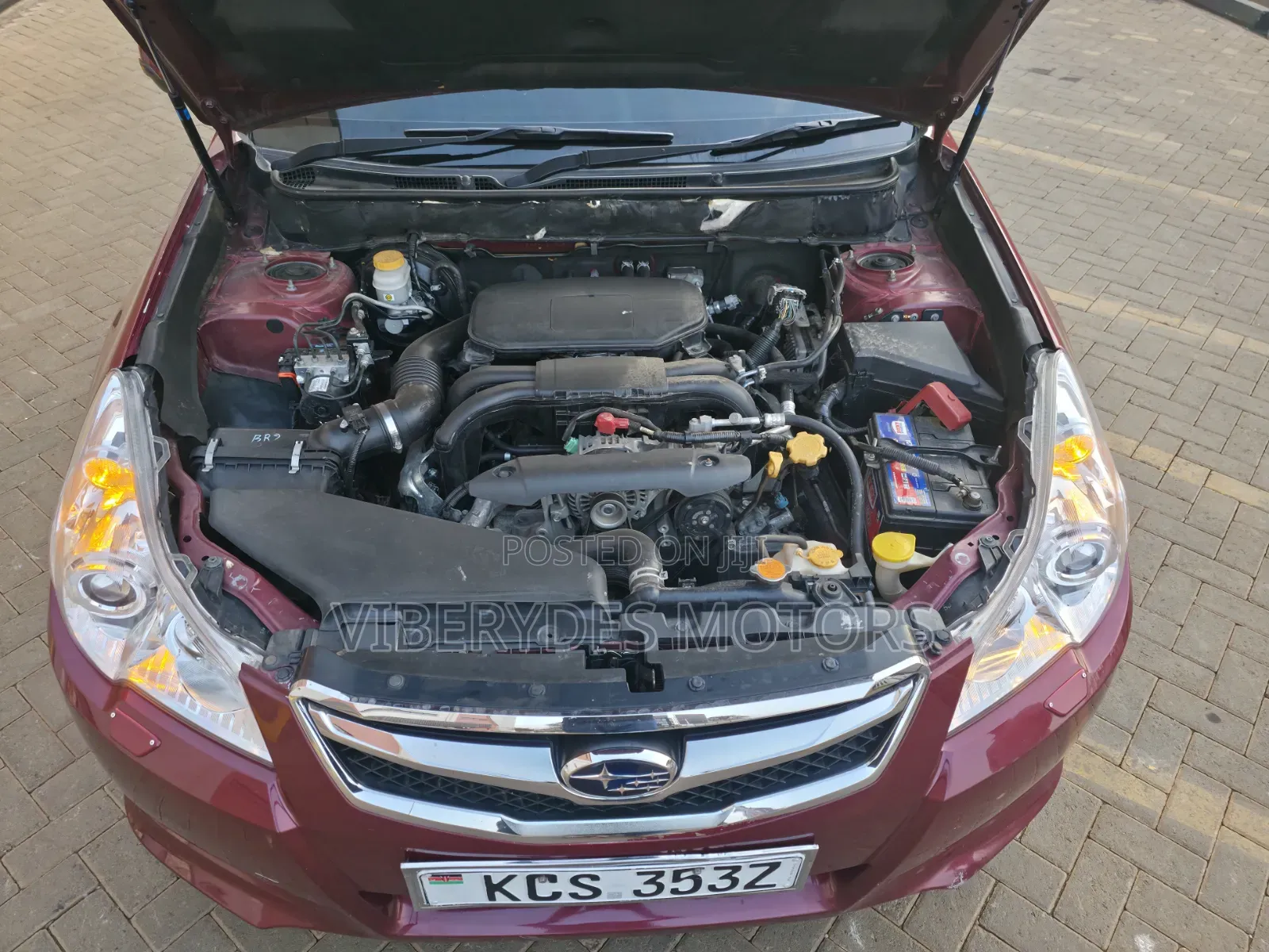 Subaru Legacy 2011 Maroon