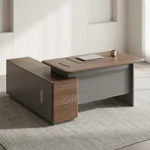 Office Desk; 1600mm Executive L-Shape Desk
