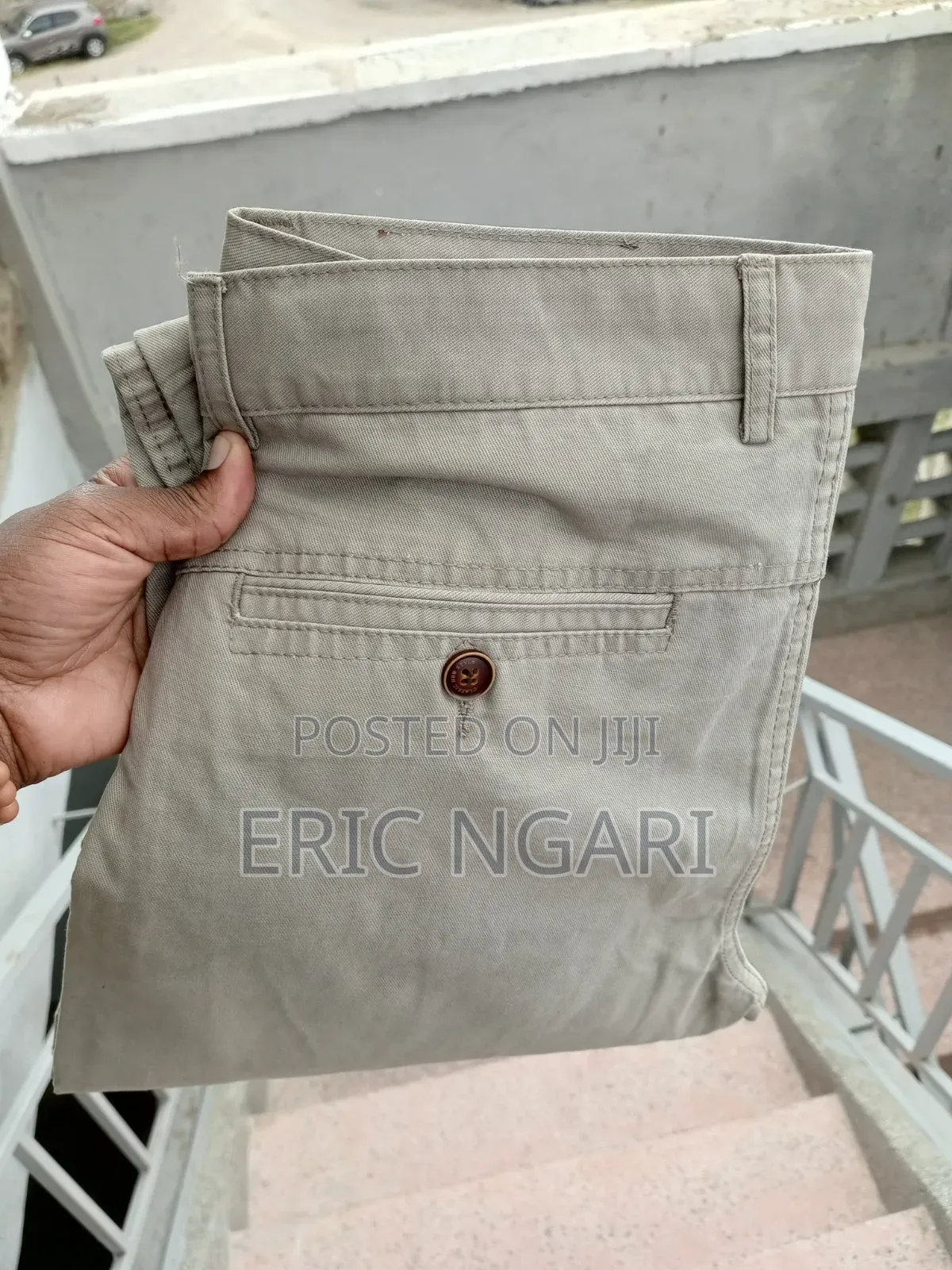 Khaki New Trousers