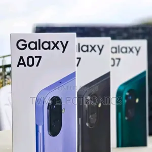 New Samsung Galaxy A07 4G 128 GB Black