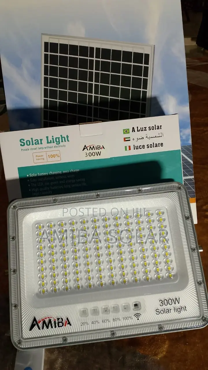 High Illumination 300 Watts Industrial Solar Light With OpticalLens